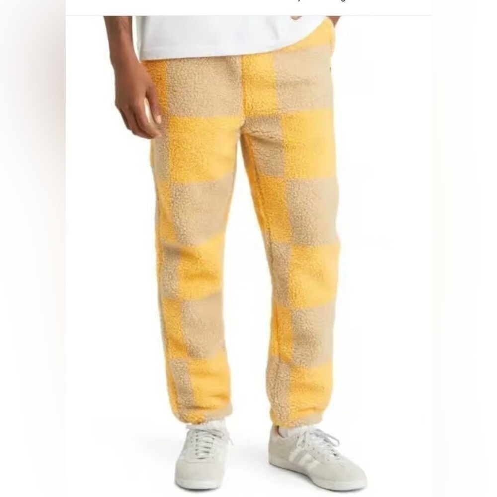 NWT BILLIONAIRE BOYS CLUB Solar Panel Fleece Sweatpants in Latte